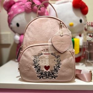 Juicy couture velour backpack